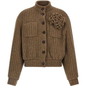 Giuseppe Di Morabito, Dames, Truien, Bruin, Maat: XS Wol,