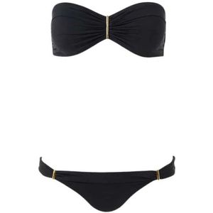 Melissa Odabash, Dames, Badkleding, Zwart, Maat: 3XS Polyamide,