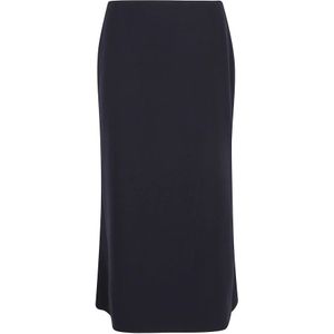 Victoria Beckham, Dames, Rokken, Blauw, Maat: 2XS Poliester,