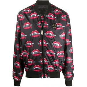 Philipp Plein, Heren, Jassen, Veelkleurig, Maat: S Nylon,