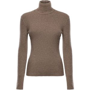 Max Mara, Dames, Truien, Bruin, Maat: S Wol,