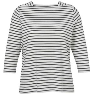 Via Appia Due, Dames, Tops, Veelkleurig, Maat: 2XL Katoen,