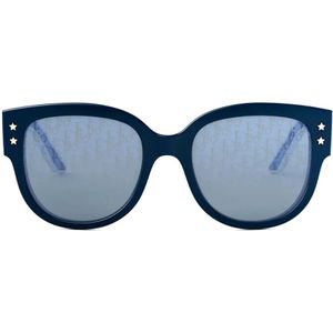 Dior, Dames, Accessoires, Blauw, Maat: 54 MM