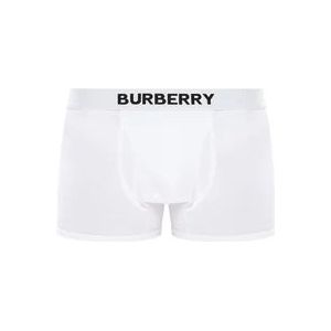 Burberry Boxershorts met logo , White , Heren , Maat: 2XL