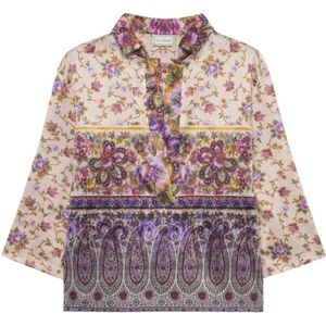 Pierre-Louis Mascia, Dames, Blouses & Shirts, Veelkleurig, Maat: M Zijde,