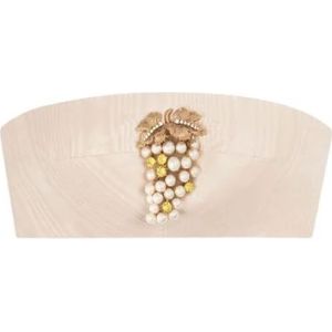 Roberto Cavalli, Dames, Tops, Beige, Maat: XS Poliester,