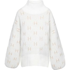 Hést, Dames, Truien, Wit, Maat: S Wol,