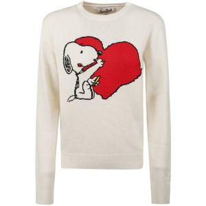 MC2 Saint Barth, Dames, Truien, Beige, Maat: L