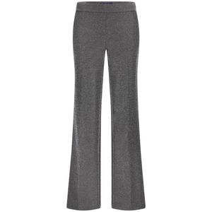 Red Button - Claudette Lurex Wide Leg Trousers - Grijs - Broeken