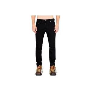 Dsquared2 Black Bull Skater - Negro Slim-fit Jeans , Black , Heren , Maat: M