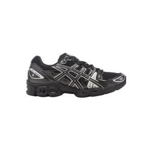 Asics Nimbus 9 Sneakers Zwart Zilver , Black , Heren , Maat: 42 1/2 EU