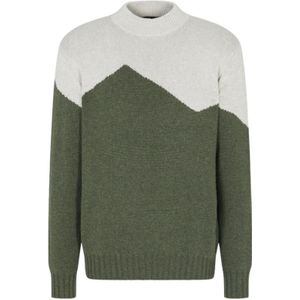 Emporio Armani Ea7, Heren, Truien, Groen, Maat: XL