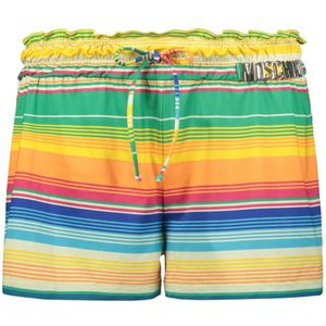 Moschino, Dames, Korte broeken, Veelkleurig, Maat: S Zijde,