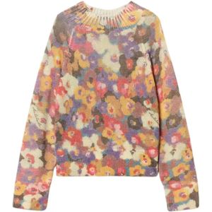 Twinset, Dames, Truien, Veelkleurig, Maat: S Wol,