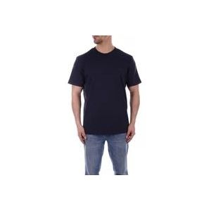 Woolrich T-Hemden , Blue , Heren , Maat: XL