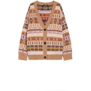 Max Mara, Dames, Truien, Veelkleurig, Maat: L Wol,