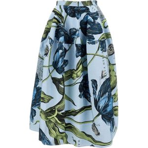 Erdem, Dames, Rokken, Veelkleurig, Maat: S Katoen,