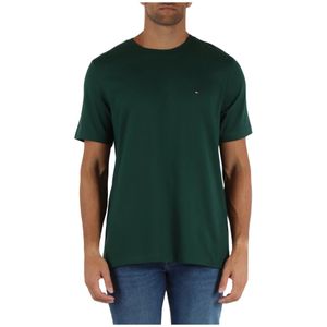 Tommy Hilfiger, Heren, Tops, Groen, Maat: M Katoen,