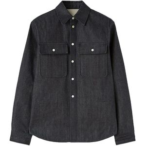 Jil Sander - Overhemd - Grijs - Denim