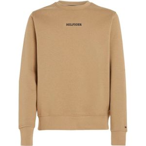 Tommy Hilfiger, Heren, Sweatshirts & Hoodies, Beige, Maat: S