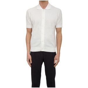 Paolo Pecora, Heren, Truien, Wit, Maat: 2XL Katoen,