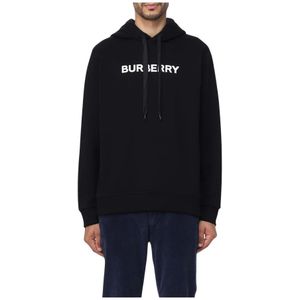 Burberry - Sweatshirt - Zwart - Katoen