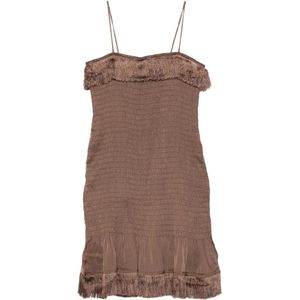 By Malene Birger, Dames, Jurken, Bruin, Maat: M Viscose,