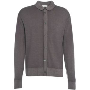 Paolo Pecora, Heren, Truien, Grijs, Maat: 2XL