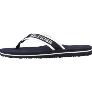 Tommy Hilfiger - Webbing Pool Sandalen - Blauw - Polyester