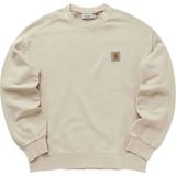 Carhartt Wip, Heren, Sweatshirts & Hoodies, Beige, Maat: S Katoen,