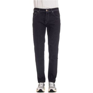 Jacob Cohën, Heren, Jeans, Blauw, Maat: W32