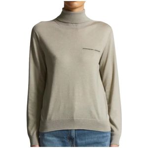 Peserico, Dames, Truien, Groen, Maat: S Zijde,