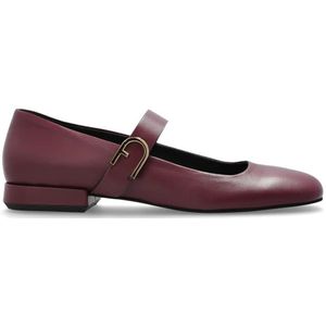 Furla, Dames, Schoenen, Paars, Maat: 36 EU Zijde,