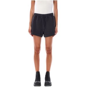 Ganni, Dames, Korte broeken, Zwart, Maat: M Katoen,