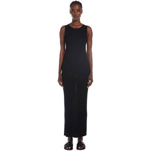 Max Mara, Dames, Jurken, Blauw, Maat: M Viscose,