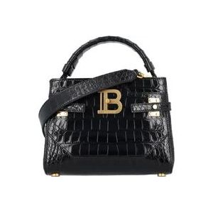 Balmain Handbags , Black , Dames , Maat: ONE Size