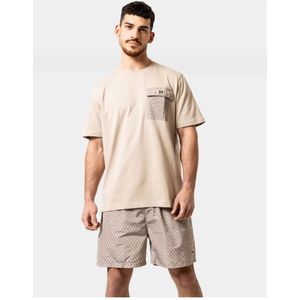 Xplct Studios, Heren, Tops, Beige, Maat: L Katoen,