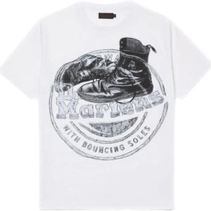 Dr. Martens, Heren, Tops, Wit, Maat: M