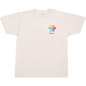 Obey, Heren, Tops, Beige, Maat: XL Katoen,
