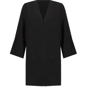 Joseph Ribkoff, Dames, Blouses & Shirts, Zwart, Maat: M