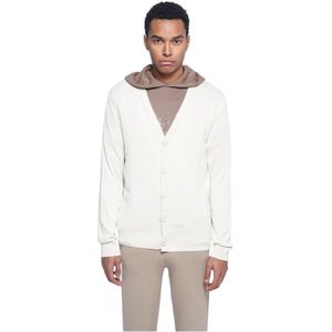 Richmond, Heren, Truien, Wit, Maat: S Nylon,