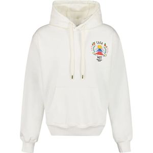 Casablanca, Heren, Sweatshirts & Hoodies, Beige, Maat: S Katoen,