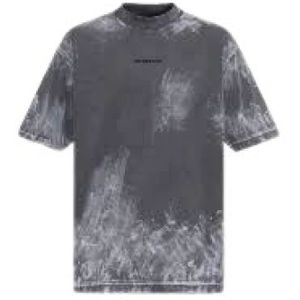 Balenciaga, Heren, Tops, Grijs, Maat: L Katoen,