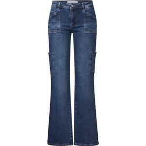 Street One, Dames, Jeans, Blauw, Maat: W29 Katoen,