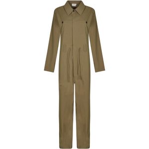 P.a.r.o.s.h., Dames, Jumpsuits & Playsuits, Beige, Maat: XS