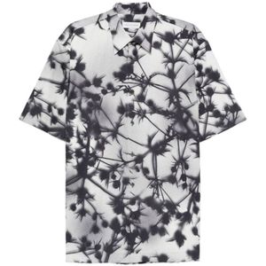 Dries Van Noten, Heren, Overhemden, Zwart, Maat: M Viscose,