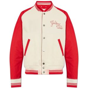 Golden Goose, Heren, Jassen, Rood, Maat: M Katoen,