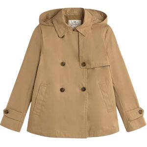 Herno, Dames, Mantels, Bruin, Maat: S Katoen,