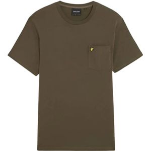 Lyle & Scott - Classic Pocket Tee - T-shirt - Bright Yellow