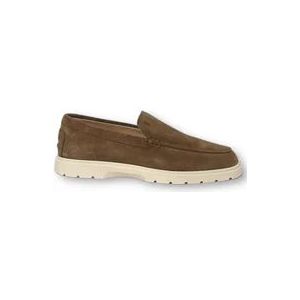Tod's Zomerse Hybride Loafers , Brown , Heren , Maat: 41 EU